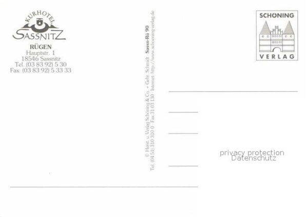 Sassnitz Ostseebad Ruegen Kurhotel Sassnitz – Bild 2