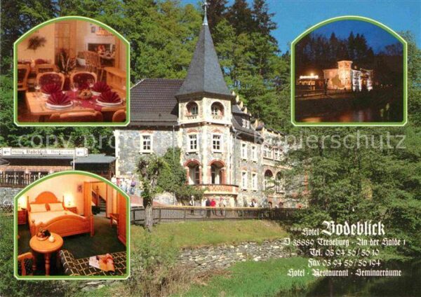 Treseburg Harz Hotel Bodeblick