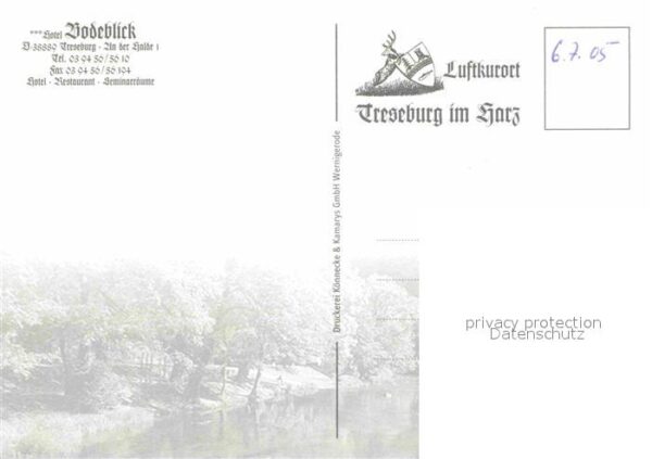 Treseburg Harz Hotel Bodeblick – Bild 2