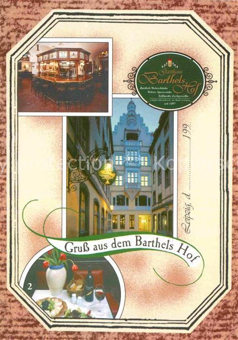 Leipzig Barthels Hof Gasthaus