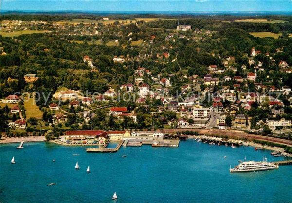 Starnberg Fliegeraufnahme mit Söcking