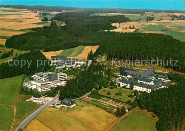 Selbitz Oberfranken Fliegeraufnahme Mutterhaus Gästehaus Pf