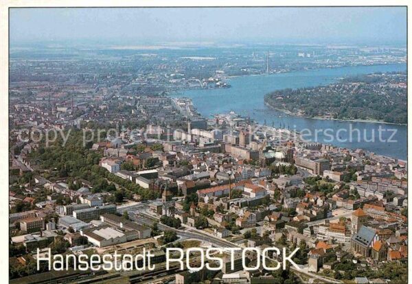 Rostock Fliegeraufnahme