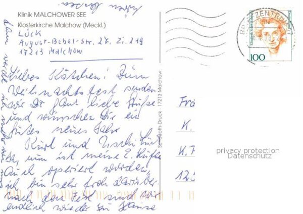 Malchow Fliegeraufnahme Klosterkirche Klinik-Ma – Bild 2