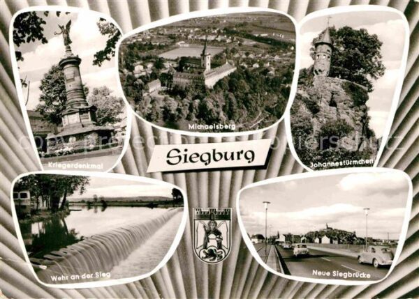 Siegburg Fliegeraufnahme Michaelsberg Johannestü