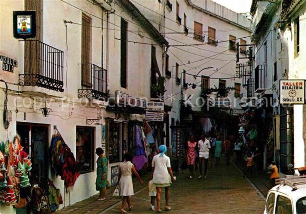 Marbella Andalucia Calle de Gonzales Badia