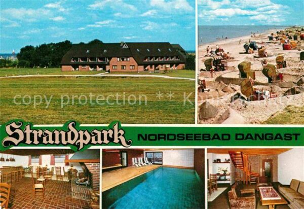 Dangast Nordseebad Strandpark Schwimmbad Strand