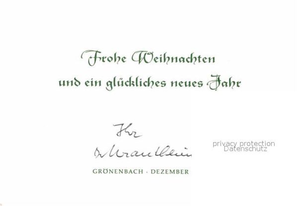 Groenenbach Bad Weihnachtskarte – Bild 2