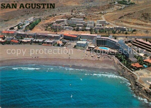 San Augustin Fliegeraufnahme Playa de las Burras