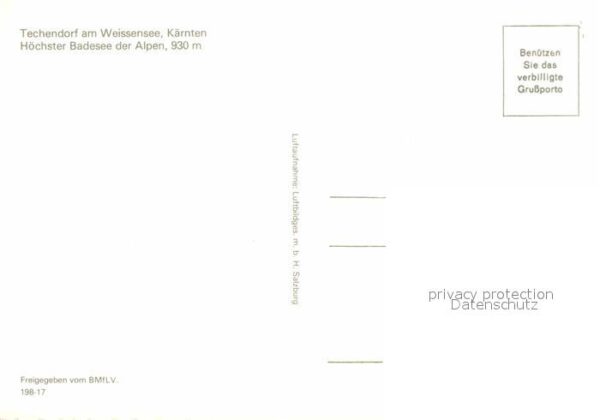 Techendorf Weissensee Fliegeraufnahme – Bild 2