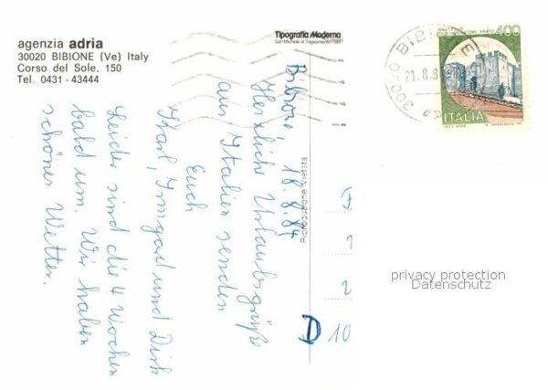 Bibione Agenzia Adria Hotel Strand – Bild 2