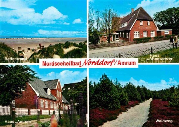 Amrum Strand Haus-Altenwerder Waldweg Haus-Am