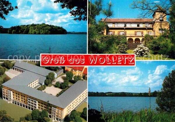 Wolletz Fachklinik am Wolletzsee Fliegeraufnahm