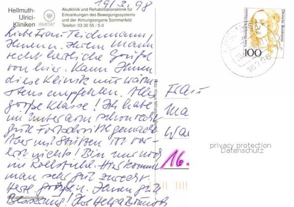 Kremmen Hellmuth-Ulrici-Kliniken Schwimmbad – Bild 2