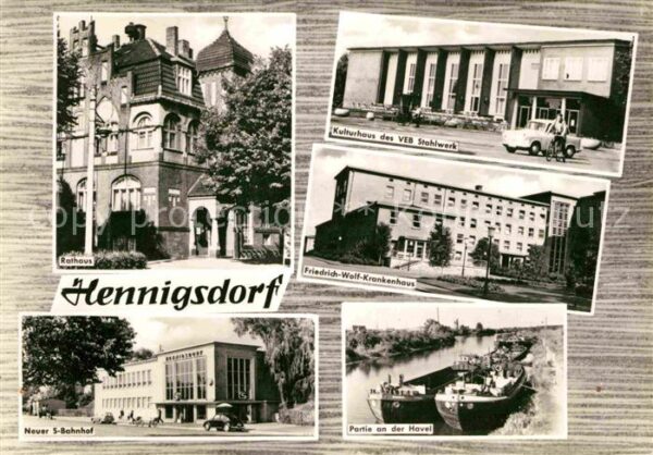 Hennigsdorf Kulturhaus Rathaus Friedrich-Wolf-Krank