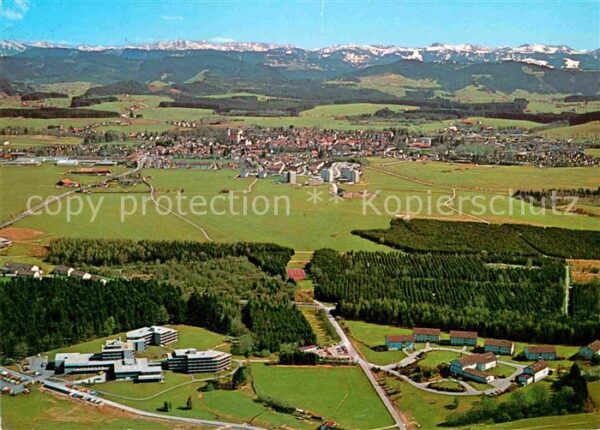 Isny Allgaeu Fliegeraufnahme  Neutrauchburg mit Arge