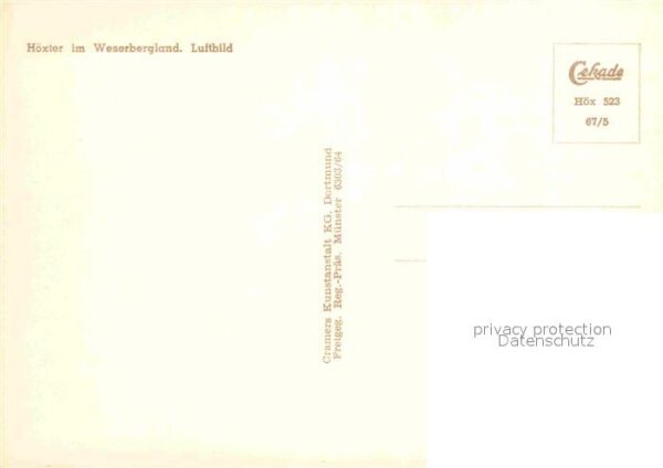 Hoexter Weser Fliegeraufnahme Weserpartie – Bild 2