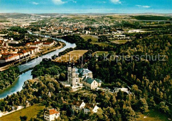 Wuerzburg Fliegeraufnahme Käppele