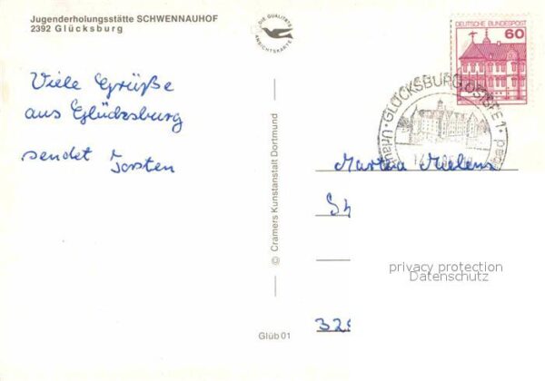 Gluecksburg Ostseebad Jugenderholungsstätte Schwennauhof Schl – Bild 2