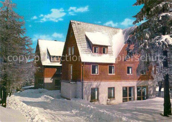 Hahnenklee-Bockswiese Harz Müttergenesungsheim Haus Tannenhof