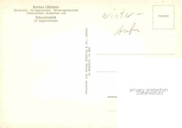 Oberwiesenthal Erzgebirge Buntes Lädchen Schnellimbiß – Bild 2