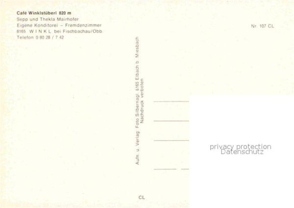 Fischbachau Cafe Winklstüberl – Bild 2
