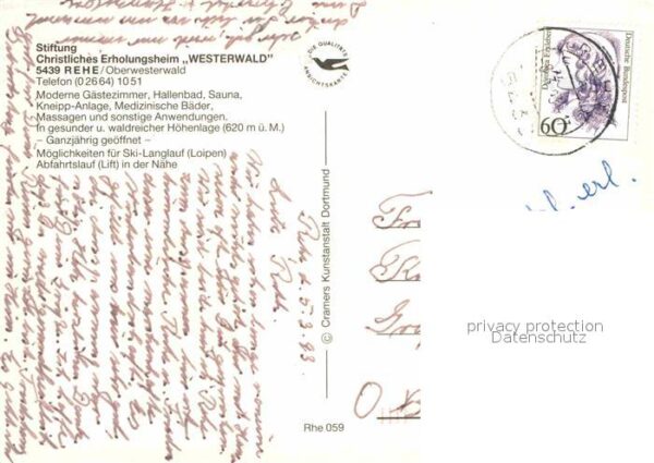 Rehe Westerwald Christliches Erholungsheim Westerwald R – Bild 2