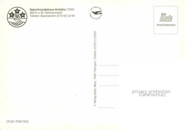 Baiersbronn Schwarzwald Naturfreundehaus Kniebis – Bild 2
