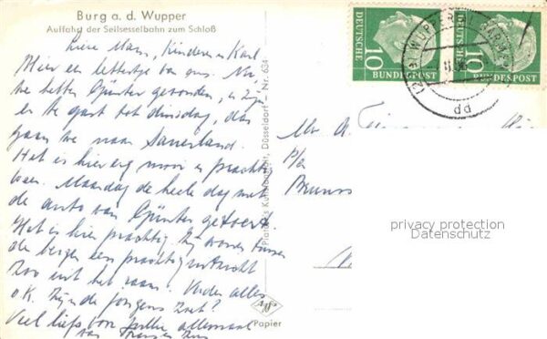 Sessellift Burg Wupper Gedicht – Bild 2