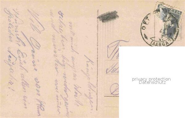 Foto Amag Nr. 61934/1 Neujahr Wanduhr Kind – Bild 2