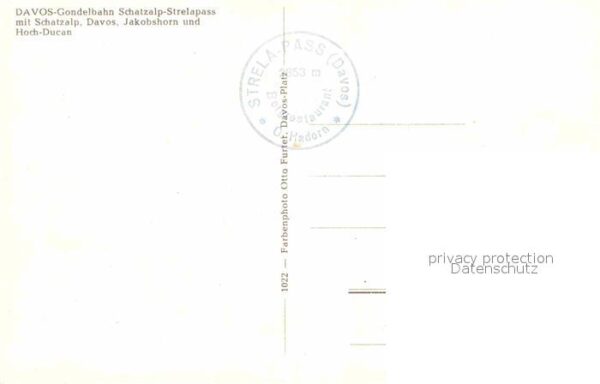 Seilbahn Davos Schatzalp-Strelapass Jakobshorn H – Bild 2