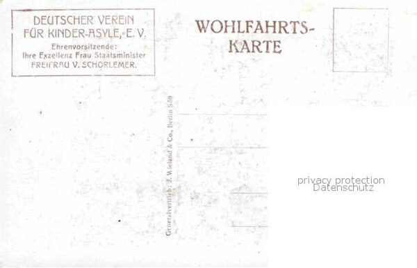 Kinder Child Enfants Schaf Deutscher Verein für Kinder-Asyle – Bild 2