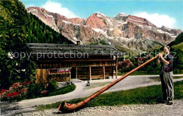 Alphorn Flüeli Ranft Geburtshaus Niklaus von Fl