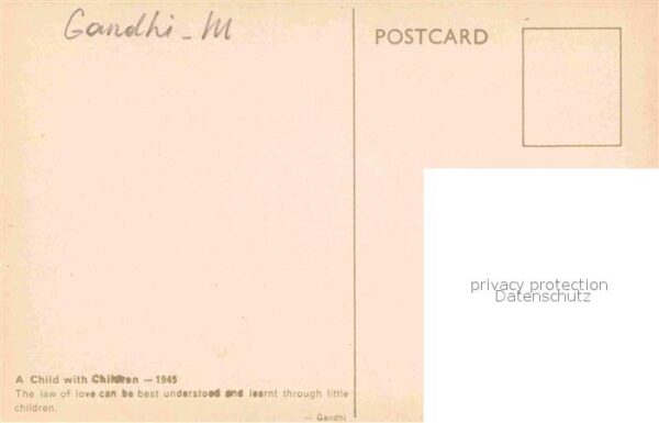 Gandhi Mahatma Child – Bild 2