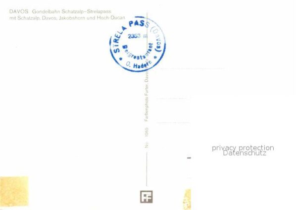 Seilbahn Schatzalp Strelapass Davos Jakobshorn H – Bild 2