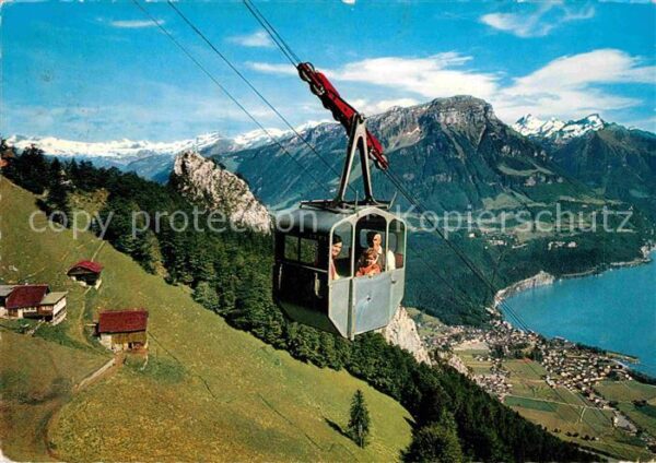 Seilbahn Brunnen Urmiberg Glarner Alpen Frohnalp