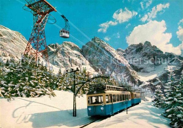 Zugspitzbahn Seilbahn Zahnradbahn Riffelriss Riffelw
