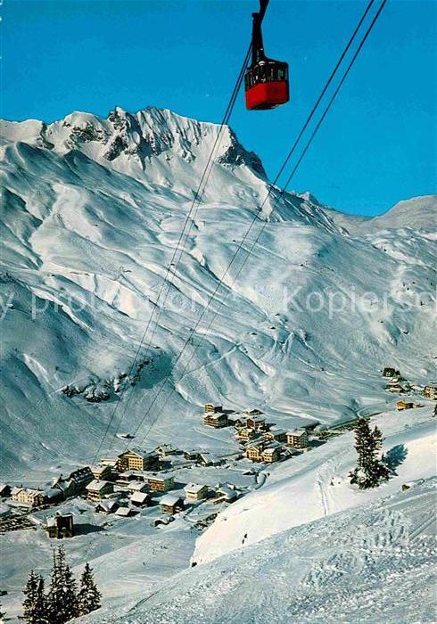 Seilbahn Trittkopf Zürs Arlberg