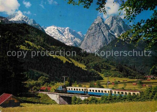 Zahnradbahn Bayerische Zugspitzbahn Kreuzeckbahnhof