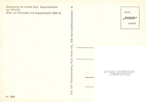 Zahnradbahn Bayerische Zugspitzbahn Seilbahn Riffel – Bild 2