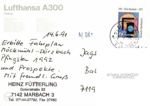 Lufthansa Airbus A300 – Bild 2