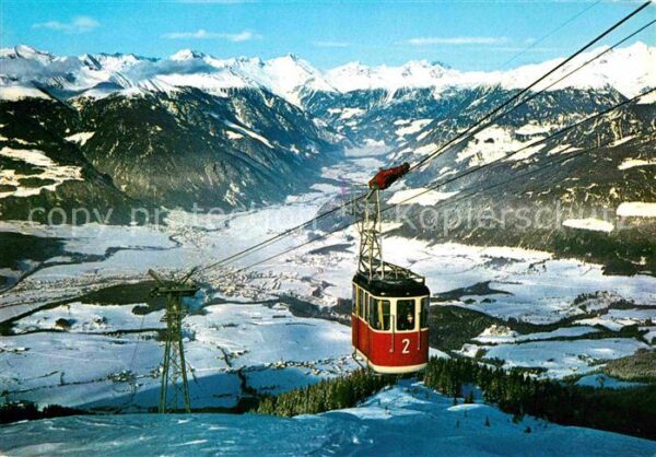 Seilbahn Funivia Plan de Corones Brunico Dolomit