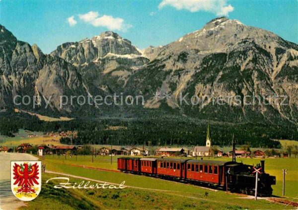 Eisenbahn Zillertalbahn Strass Rofangebirge