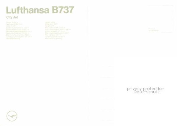 Lufthansa B737 City Jet – Bild 2