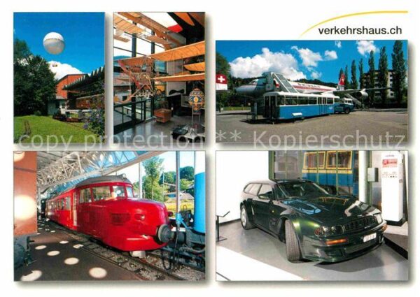 Autos Eisenbahn Flugzeug Swissair Verkehrshau