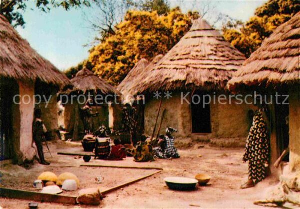 Typen Afrika Village Africain