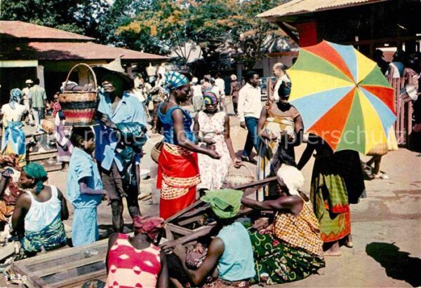Typen Afrika Marche Africain