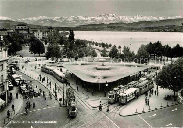 Strassenbahn Zürich Bellevueplatz