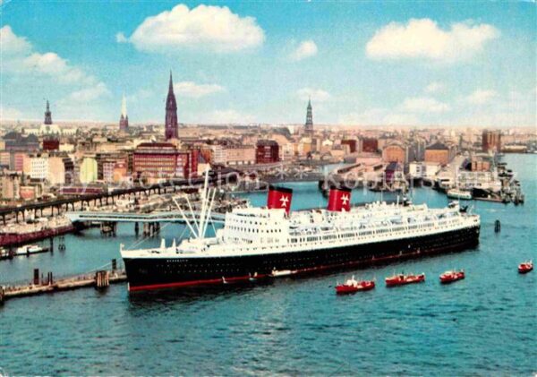 Dampfer Oceanliner Hanseatic Hamburg