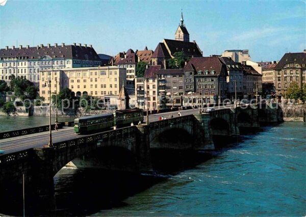 Strassenbahn Basel Mittlere Rheinbrücke